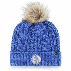 Best reviews of 🌟 Unbranded 👩 Women's '47 Blue Dallas Mavericks Meeko Cuffed Knit Hat With Pom 👍