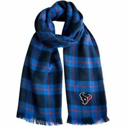 Budget ⌛ Unbranded 👩 Women's Little Earth Houston Texans Plaid Blanket Scarf ❤️