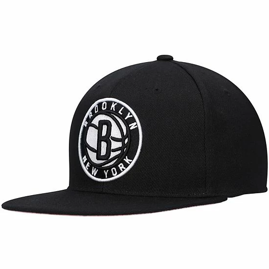 Deals ๐ฏ Unbranded Men's Mitchell & Ness Black/Pink Brooklyn Nets Santa Ana Under Prime Snapback Hat ๐คฉ