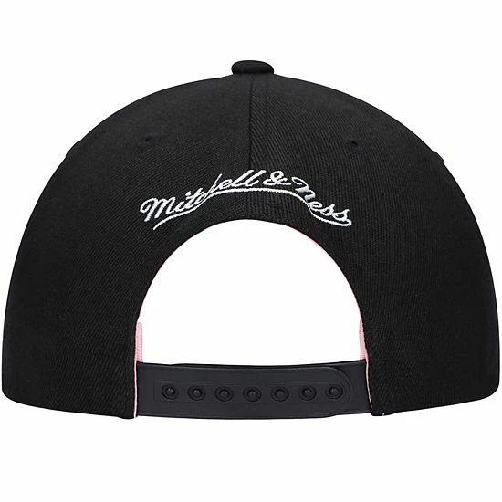 Deals ๐ฏ Unbranded Men's Mitchell & Ness Black/Pink Brooklyn Nets Santa Ana Under Prime Snapback Hat ๐คฉ - Image 4