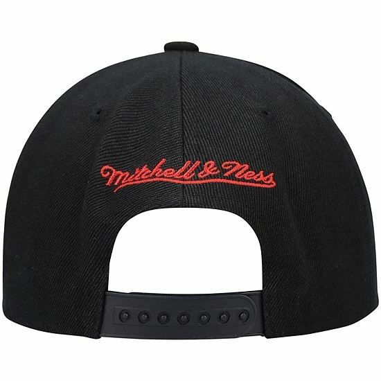 Brand new ✔️ Unbranded Men's Mitchell & Ness Black Chicago Bulls Hardwood Classics Core Snapback Hat ❤️ - Image 4