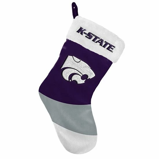 Best Pirce โ๏ธ Unbranded FOCO Kansas State Wildcats Colorblock Stocking ๐