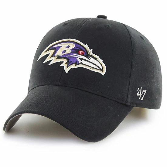 Best deal ๐ Unbranded Toddler '47 Black Baltimore Ravens Basic MVP Adjustable Hat ๐ - Image 2