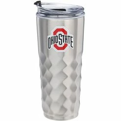 Hot Sale 👍 Unbranded Ohio State Buckeyes 32oz. Stainless Steel Diamond Tumbler 🥰