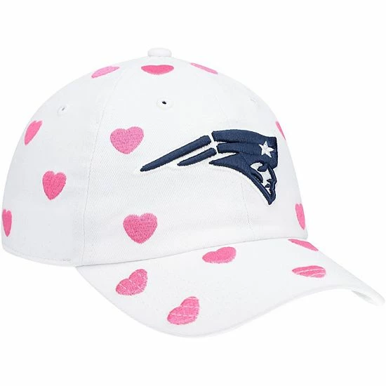 Best Sale ๐ Unbranded Toddler ๐ง Girls '47 White New England Patriots Surprise Clean Up Adjustable Hat โ - Image 4