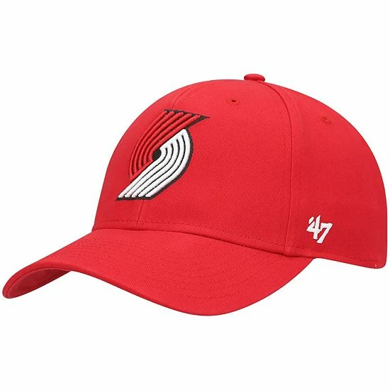 Deals ๐ Unbranded Men's '47 Red Portland Trail Blazers Legend MVP Adjustable Hat ๐งจ - Image 2