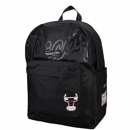 Best Pirce ⌛ Unbranded Mitchell & Ness Black Chicago Bulls Team 🎒 Backpack 🔥 - Image 2