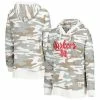 Cheapest 🎉 Unbranded 👩 Women's Pressbox Camo Nebraska Huskers San Pablo Pullover Hoodie 🤩