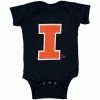 Flash Sale 😀 Unbranded Infant Navy Illinois Fighting Illini Big Logo Bodysuit 😍