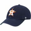 Hot Sale 💯 Unbranded Men's '47 Navy Houston Astros Team Franchise Fitted Hat 🧨