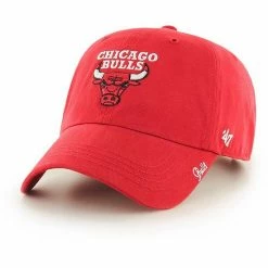 Outlet 🛒 Unbranded 👩 Women's '47 Red Chicago Bulls Miata Clean Up Logo Adjustable Hat 👏
