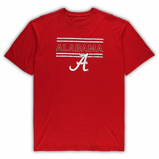 Promo 🎉 Unbranded Men's Concepts Sport Crimson Alabama Crimson Tide Big & Tall Plaid Pants Sleep Set 🔔 - Image 3