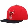 Best Sale 👍 Unbranded Men's Mitchell & Ness Red/Black Chicago Bulls Hardwood Classics Team Two-Tone 2.0 Snapback Hat 👏