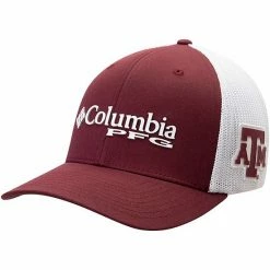 Best Sale ❤️ Unbranded Men's Columbia Maroon Texas A&M Aggies Collegiate PFG Flex Hat ⭐