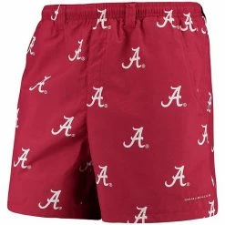 Top 10 👏 Unbranded Men's Columbia Crimson Alabama Crimson Tide PFG Backcast II Omni-Shade Hybrid Shorts 🥰
