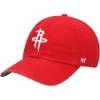 Best Sale 😉 Unbranded Men's '47 Red Houston Rockets Team Franchise Fitted Hat 🧨