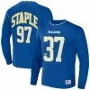 Hot Sale ✨ Unbranded Men's NFL X Staple Royal Los Angeles Rams Core Team Long Sleeve T-Shirt 😍