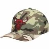 Outlet 🤩 Unbranded Men's Mitchell & Ness Camo Chicago Bulls Woodland Desert Snapback Hat 😀
