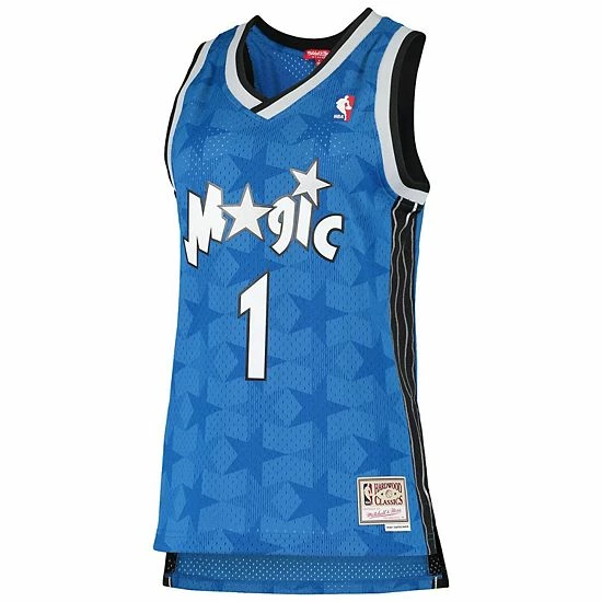 Promo ๐ Unbranded ๐ฉ Women's Mitchell & Ness Tracy McGrady Blue Orlando Magic 2000-01 Hardwood Classics Swingman Jersey โค๏ธ - Image 3