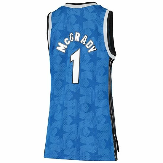 Promo ๐ Unbranded ๐ฉ Women's Mitchell & Ness Tracy McGrady Blue Orlando Magic 2000-01 Hardwood Classics Swingman Jersey โค๏ธ - Image 4