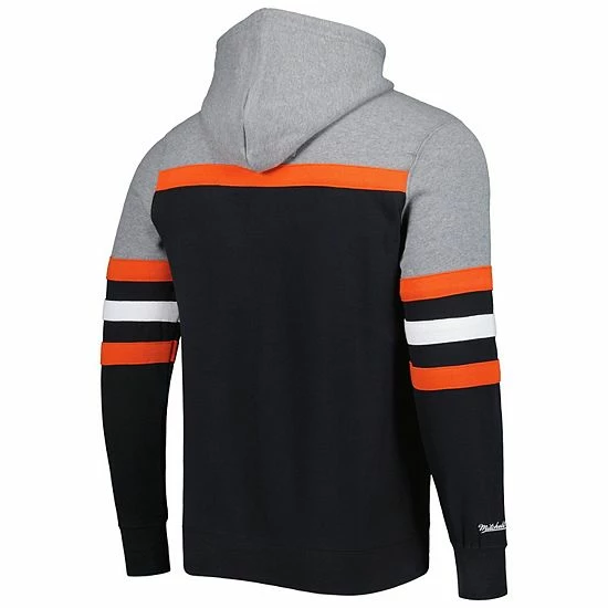 Wholesale ๐ Unbranded Men's Mitchell & Ness Black San Francisco Giants Head Coach Pullover Hoodie ๐ฏ - Image 4