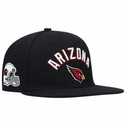 Flash Sale ✔️ Unbranded Men's Pro Standard Black Arizona Cardinals Stacked Snapback Hat 🛒