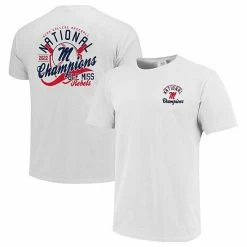 Best Pirce 🔥 Unbranded Men's White Ole Miss Rebels 2022 NCAA Men's ⚾ Baseball College World Series Champions Script T-Shirt ✔️