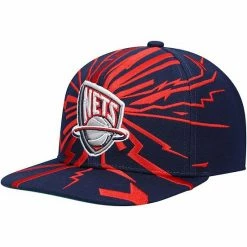 Best reviews of 🎁 Unbranded Men's Mitchell & Ness Navy New Jersey Nets Hardwood Classics Earthquake Snapback Hat ❤️