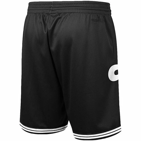 Best Sale 🤩 Unbranded Men's Mitchell & Ness Black Chicago Bears Big Face 3.0 Fashion Shorts ✨ - Image 4
