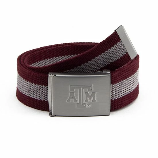 New 🥰 Unbranded Men's Texas A&M Aggies Fabric Belt ⭐