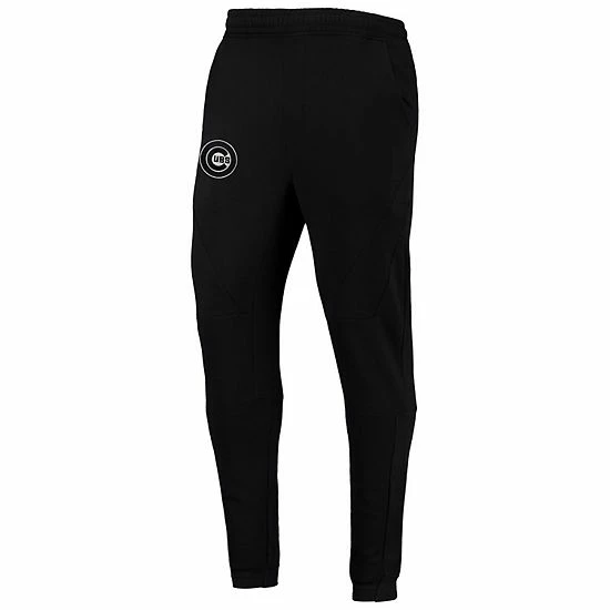Cheapest ๐ Unbranded Men's Levelwear Black Chicago Cubs Tempo 22 Fleece Pants ๐งจ - Image 3