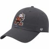 Buy 💯 Unbranded Men's '47 Charcoal Cleveland Browns Clean Up Legacy Adjustable Hat 🔥