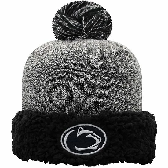 Coupon ๐ Unbranded ๐ฉ Women's Top Of The World Black Penn State Nittany Lions Snug Cuffed Knit Hat With Pom โ๏ธ