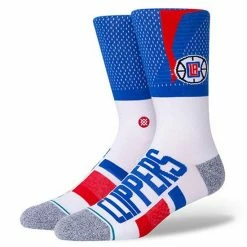 Budget 🥰 Unbranded Men's Stance LA Clippers Shortcut 2 Crew 🧦 Socks 🧨