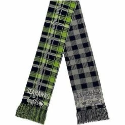 Wholesale ✨ Unbranded FOCO Seattle Seahawks Plaid Color Block Scarf 😉