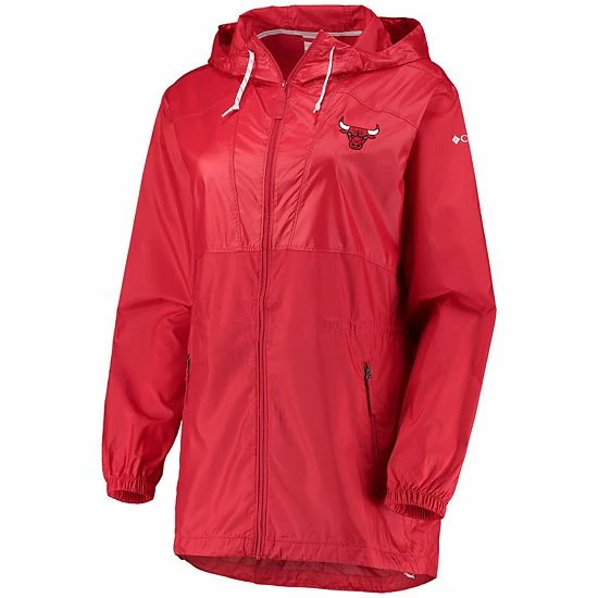 Cheap ๐งจ Unbranded ๐ฉ Women's Columbia Red Chicago Bulls Flashback Full-Zip Jacket โ - Image 3