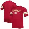 Discount 🤩 Unbranded Men's Scarlet San Francisco 49ers Arm Stripe T-Shirt 👏