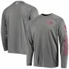 Budget 😀 Unbranded Men's Columbia Charcoal Texas A&M Aggies PFG Terminal Tackle Omni-Shade Long Sleeve T-Shirt ❤️