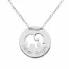 Buy 🎉 Unbranded Silver-Plated "Never Forget" Elephant Pendant 👏