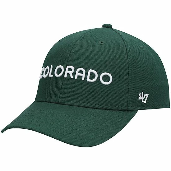 Wholesale 🥰 Unbranded Men's '47 Green Colorado Rockies City Connect MVP Adjustable Hat ⌛