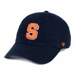 Best Sale 👏 Unbranded Syracuse Orange '47 Clean Up Adjustable Hat - Navy ✨