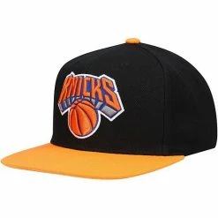 Promo 🎉 Unbranded Men's Mitchell & Ness Black New York Knicks Core Basic Snapback Hat 😍