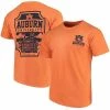 Outlet 😀 Unbranded Men's Orange Auburn Tigers Comfort Colors Campus Icon T-Shirt ✔️