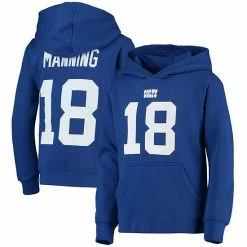 Best deal 🧨 Unbranded Youth Mitchell & Ness Peyton Manning Royal Indianapolis Colts Retired Player Name & Number Pullover Hoodie 🤩