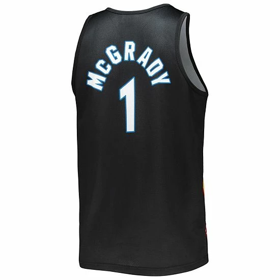 Cheapest 🎁 Unbranded Men's Mitchell & Ness Tracy McGrady Black Orlando Magic Slam Player Tank Top 😍 - Image 4