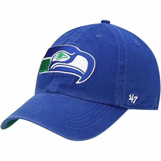 Promo ✔️ Unbranded Men's '47 Royal Seattle Seahawks Legacy Franchise Fitted Hat 🤩 - Image 2