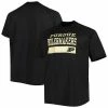 Cheap 🧨 Unbranded Men's Black Purdue Boilermakers Big & Tall Raglan T-Shirt 🤩
