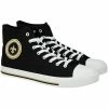 Budget ⭐ Unbranded Men's FOCO New Orleans Saints High Top Canvas 👟 Sneakers ✨