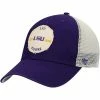 Cheapest 🔥 Unbranded Men's '47 Purple LSU Tigers Howell MVP Trucker Snapback Hat 👏