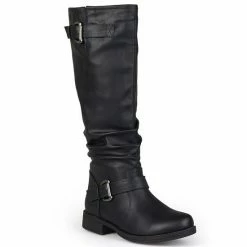 Cheapest 🎉 Unbranded Journee Collection Stormy 👩 Women's Knee-High 🥾 Boots Tan 🎁